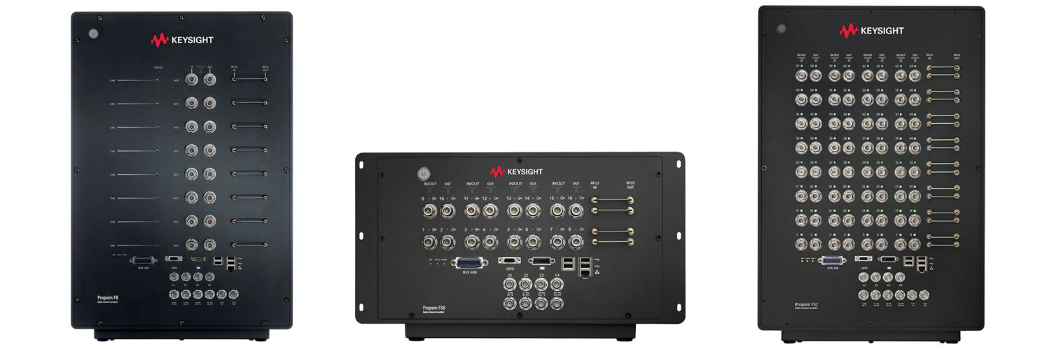 Keysight radio channel emulators