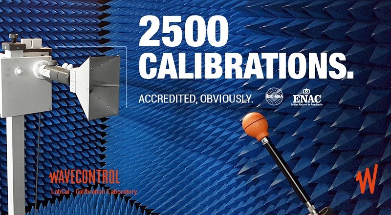Wavecontrol calibration service of EMF meters